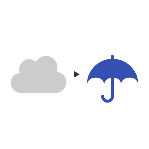 くもりのち雨